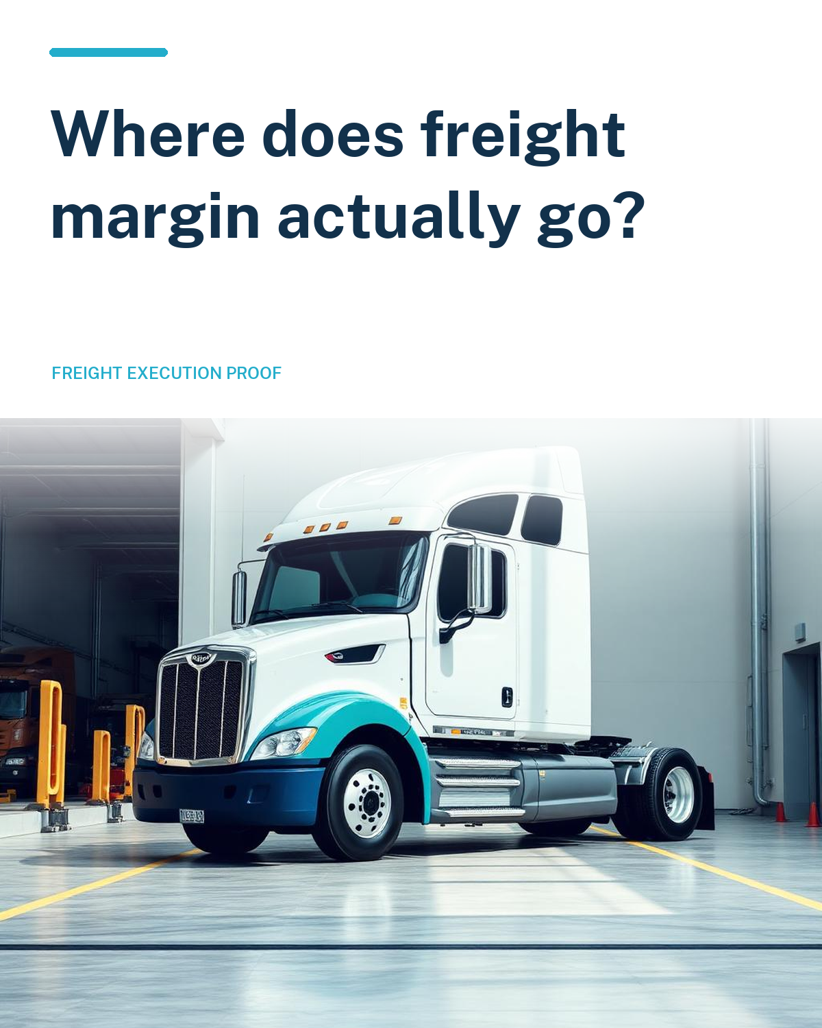 Where does freight margin actually go?