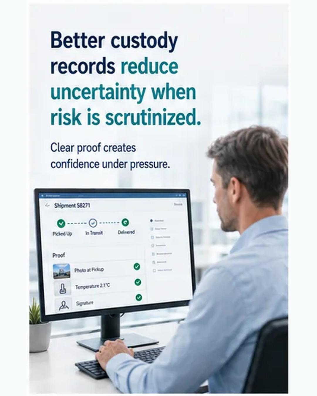 Scattered emails and PDFs are not a reliable digital chain of custody.