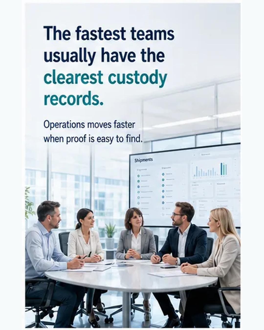 The fastest teams usually have the clearest execution records.
