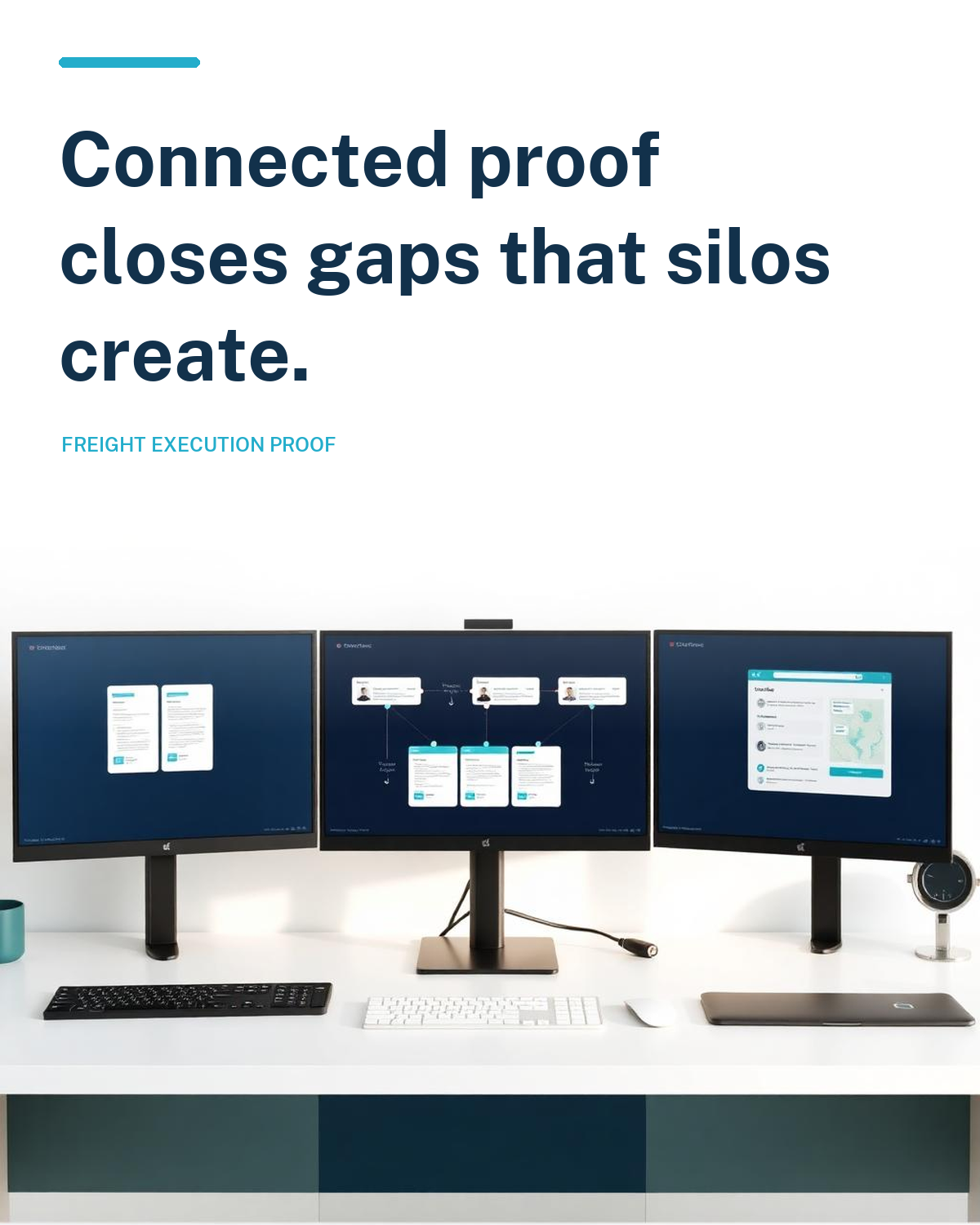 Connected proof closes gaps that silos create.