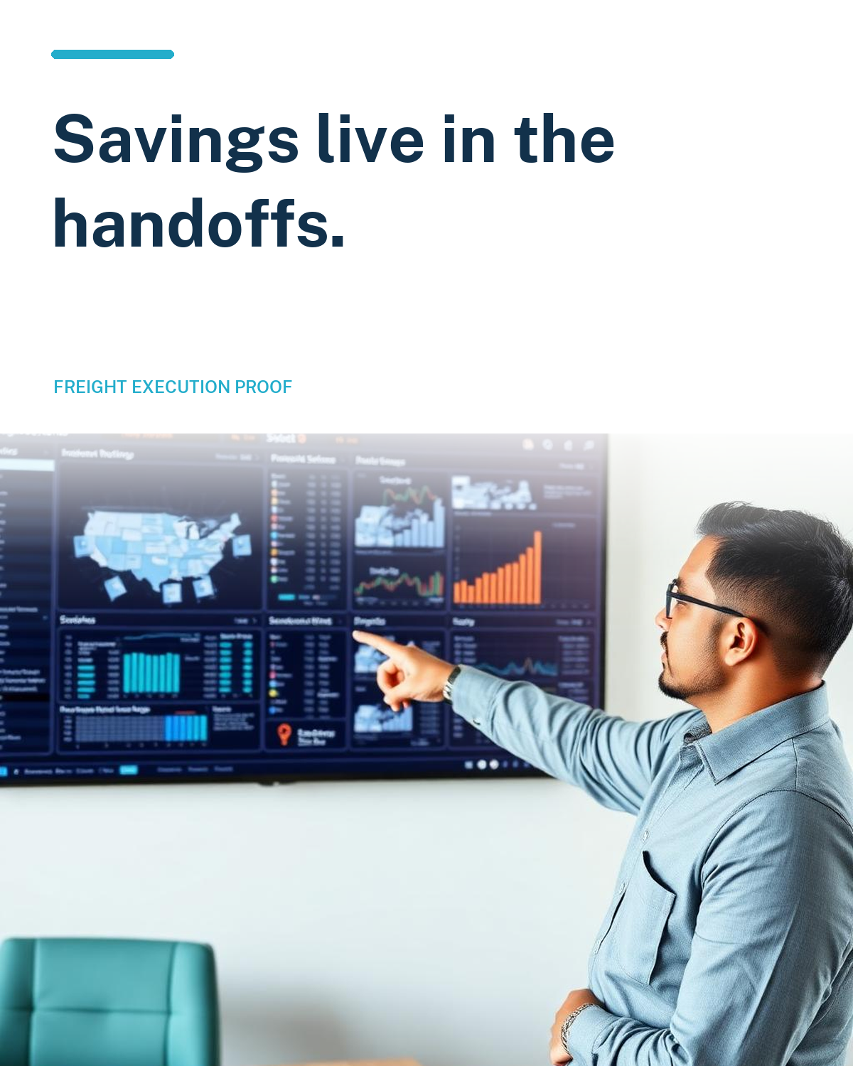 Savings live in the handoffs.