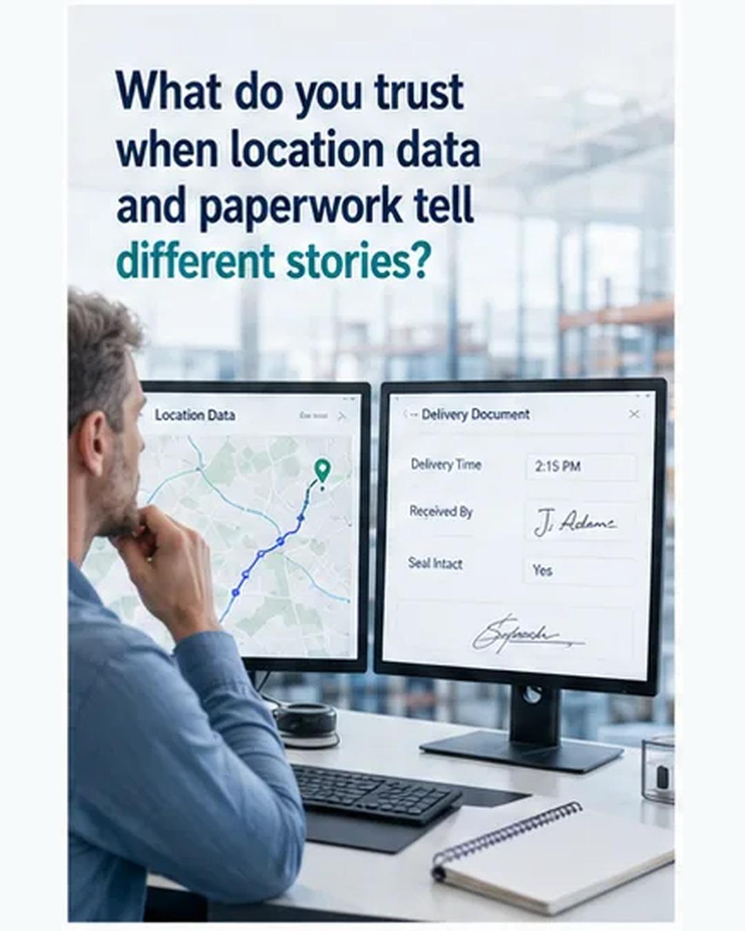 What do you trust when location data and paperwork tell different stories?